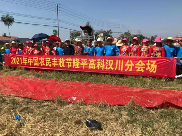 丰收节合影